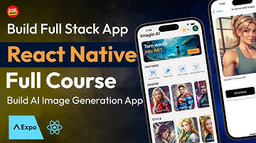 🚀 Build React Native App | AI Image Editing App | Expo Router | Full Stack Course