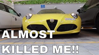 I almost crashed my Supercar! | Alfa Romeo 4c Alfa Romeo 4c Crash Test