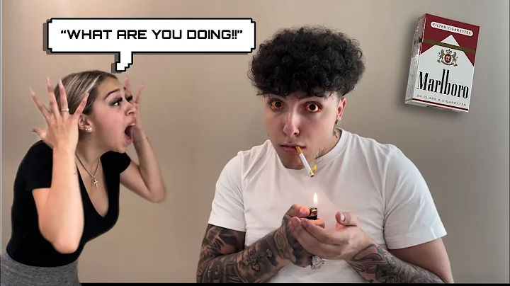 I Smoked a CIGARETTE in front of my Girlfriend... *BAD IDEA* - DayDayNews