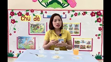 Video hướng dẫn phụ huynh dạy trẻ thì nghiệm “ sự hoà tan của nước” độ tuổi: 3 - 4 tuổi.