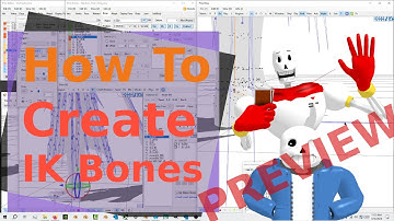 PMX Editor - IK Bone Tutorial Preview [Short skit Audio version]