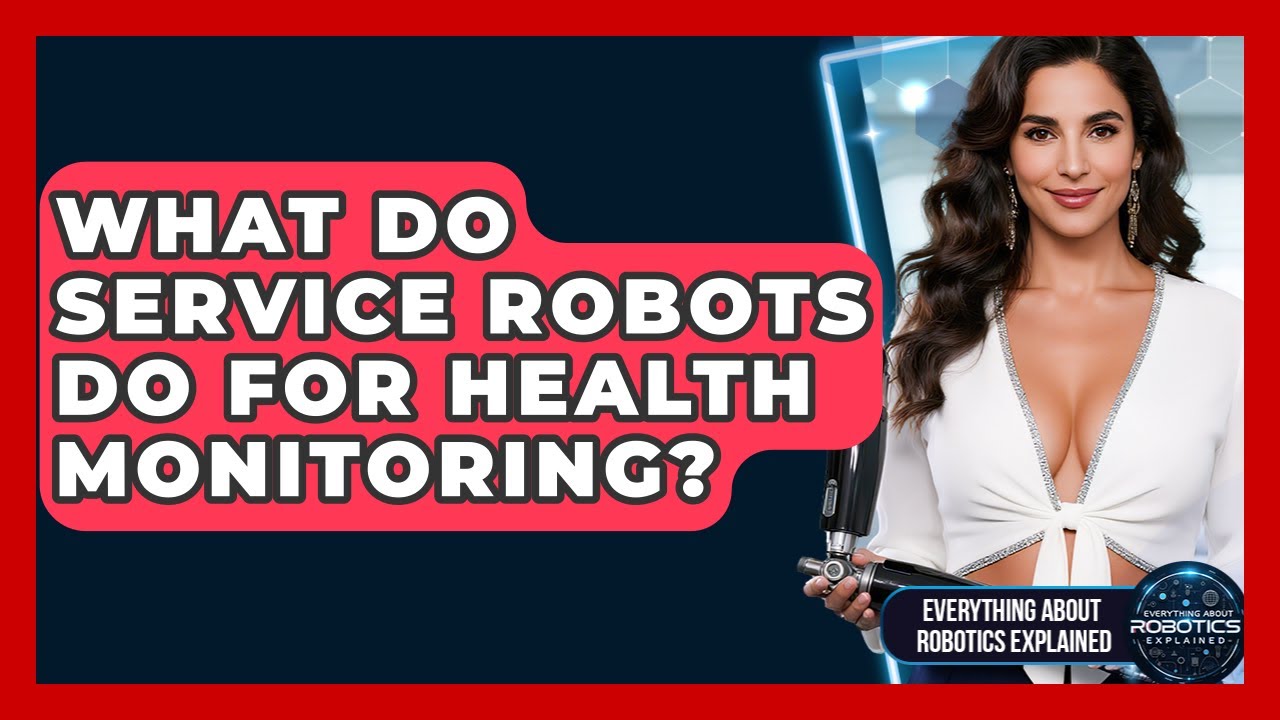 What Do Service Robots Do For Health Monitoring? - Everything About Robotics Explained