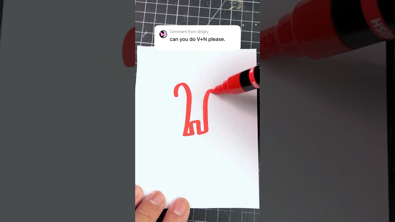 10 second letter drawing challenge 😱 