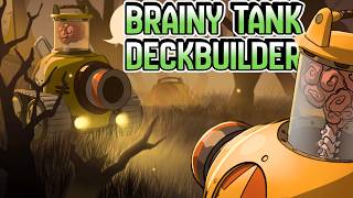 My Brain is FUSED To a Tank in this AWESOME Deckbuilder screenshot 1