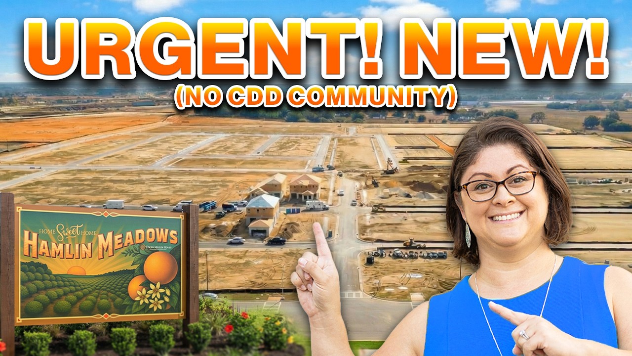 Нет CDD?! Цена раннего бронирования в Horizon West | Hamlin Meadows | Winter Garden