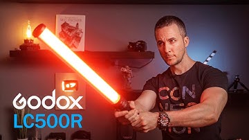 NEW Light stick for Photo and Video - Godox LC500R - RGB LED light with COOL features!