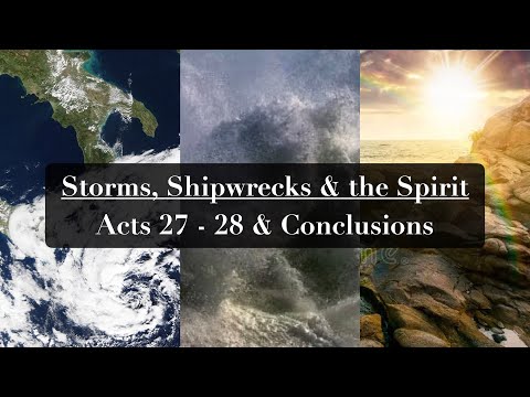 "Storms, Shipwrecks & the Spirit" Scott Sweeney | "Acts" series | November 9, 2025