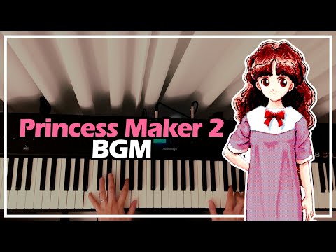 Princess Maker 2 BGM Main Screen Spring Piano Cover 