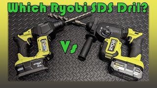 Ryobi SDS rotary hammer showdown (P223 vs PSBRH01)