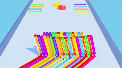 Pencil Rush 3D : All Levels Gameplay Android, IOS | Level 57 - 60