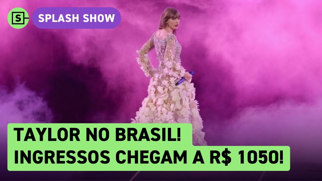 Taylor Swift anuncia três shows no Brasil! Saiba o preço dos ingressos