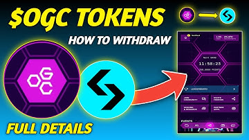 OGC Withdrawal Process || OGC Ka Withdraw Kaise Kare || OGC Token Withdraw || OGC Mining Withdraw
