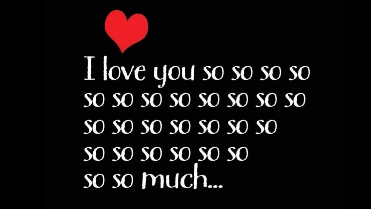 I love you so much 😘| Love messages for someone special 💋| #lovemessages @lovepoetry 