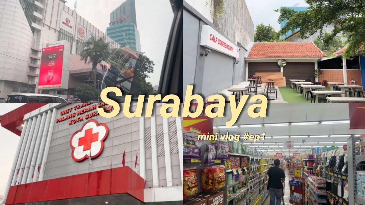 First mini vlog! easy weekend activities at Surabaya 🇮🇩