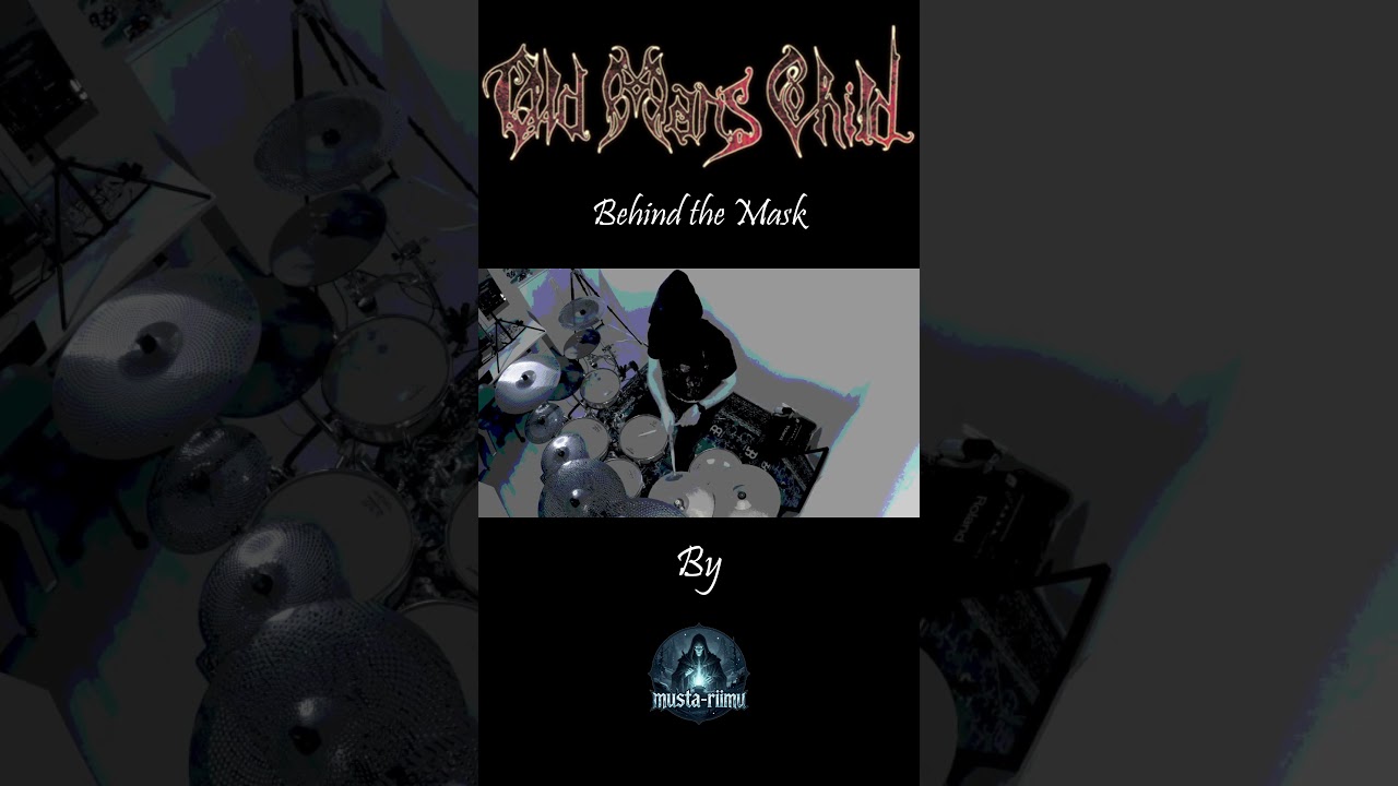 OLD MAN'S CHILD - Behind the Mask (Drum Cover) | The Pagan Prosperity | by Musta-Riimu  