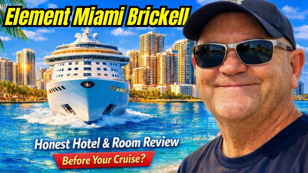 Pre-Cruise Hotel & Room Review - Element by Westin Hotel Miami, Brickell