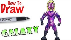 how to draw galaxy skin fortnite duration 10 44 - lucas marfil art fortnite