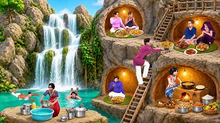 Details Garmi Mei Waterfalls Dhaba Cave Dhaba Chicken Biryani Street Food Comedy Hindi Kahaniya Moral Story News