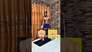Get Rid Of Back Fat and Bra Bulge At Home: No Equipment #backworkout #fatloss #beginnerworkout #fypシ