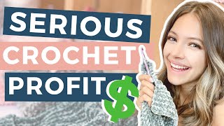 You CAN run a PROFITABLE crochet business! 5 ways to ACTUALLY earn serious money with crochet!