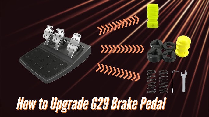 TrueBrake V2.2 - GT Edition (Inc. All spring options) - Brake Pedal Mod for  Logitech G25/G27/G29/G920/G923 - AXC Sim - Sim Racing Products