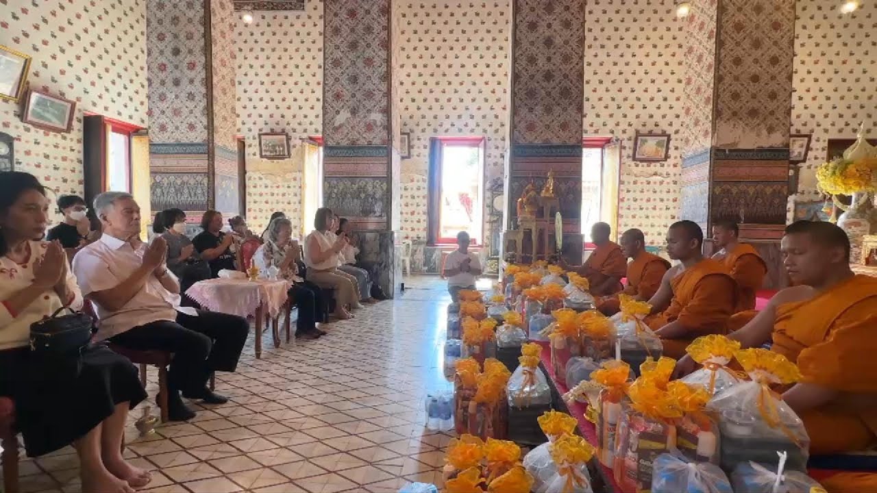 บรรยากาศทำบุญถวายอาหารเพลและชุดสังฆทาน ประจำวันอาทิตย์ที่ 11 มกราคม 2569 ณ วัดอรุณราชวราราม