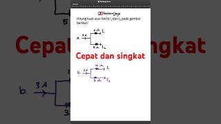Pembagi arus part 1 #listrikdinamis #fisika #shortvideo