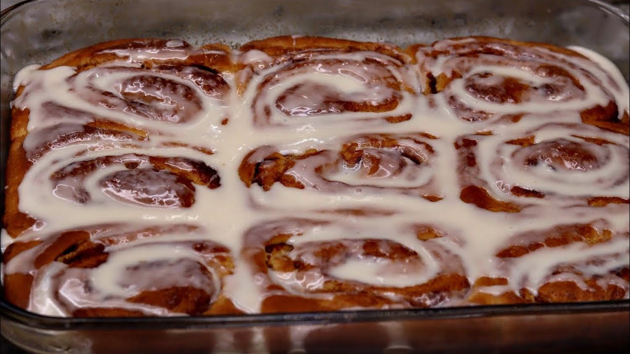 Easy Homemade Cinnamon Rolls Recipe No Mixer YouTube