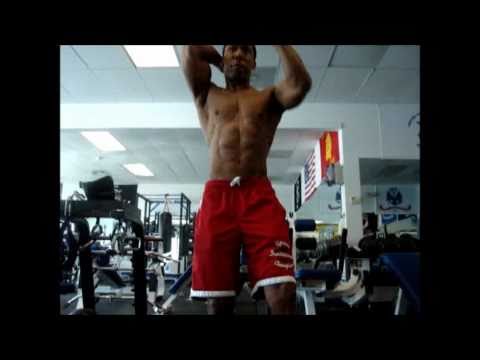 20 days out till OCB Contest Natural Bodybuilding Posing practice at Total Fitzness Gym