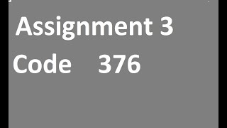 AIOU Solved Assignment No 3 Code 376 Spring 2021 | Aiou Assignment`2