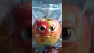 I am an apple, and I sit tightly sealed in a plastic bag with no airflow, trapping moisture around