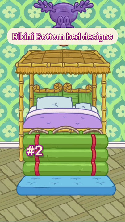 πͺΌbikini bottom bed designs! #tocaboca #tocalifeworld #shorts #short #spongebob #fyp  #bed #design