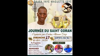Bande Annonce Journée Du Couran Daara Yaye Maguette Seye