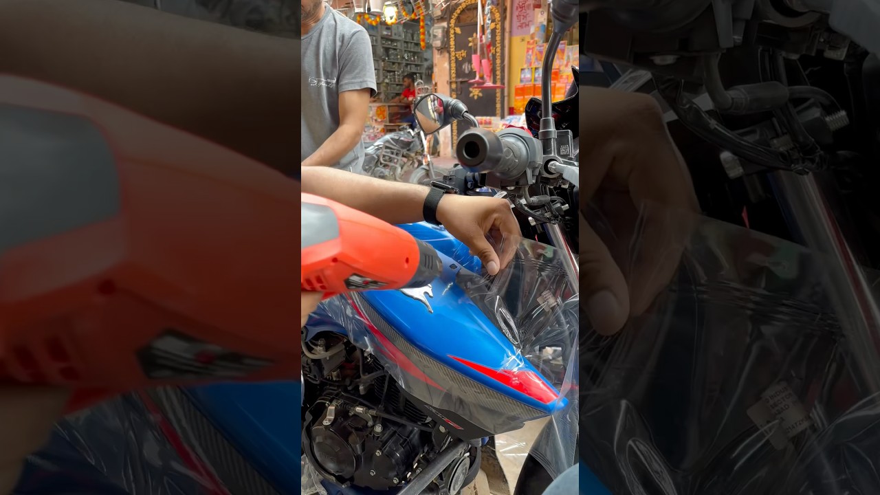 Tvs Apache full lamination😱 