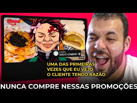 RenanPlay Reage A COMIDAS DE 99 CENTAVOS DO IFOOD SÃO NOJENTAS