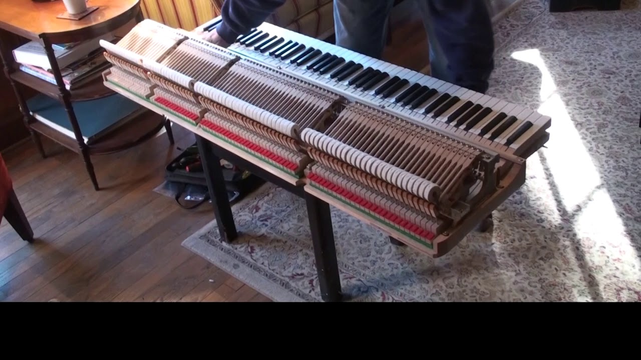 Registered Piano Technician voicing my Yamaha C3 YouTube