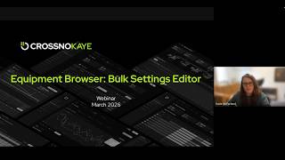 Equipment Browser Bulk Settings Editor Training Video