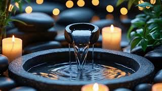 Peaceful Spa Music 🍃 Gentle Water Flow for Deep Sleep, Meditation and Relaxation