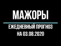 Прогноз форекс - пары мажоры, 03 августа. Технический анализ движения цены - пары мажоры.