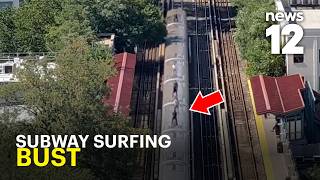 Brooklyn subway surfing bust ends with teens arrested, NYPD says