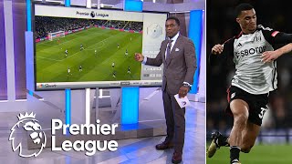 Fulham's Antonee Robinson blitzes Tottenham's defense | Premier League Tactics Session | NBC Sports