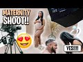 MATERNITY PHOTOSHOOT! *KINDA NERVOUS* MIKE FINALLY ASKED ME TO.......