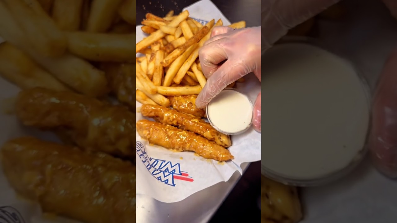 Juicy Tenders at Wild Wing Calgary Trail 