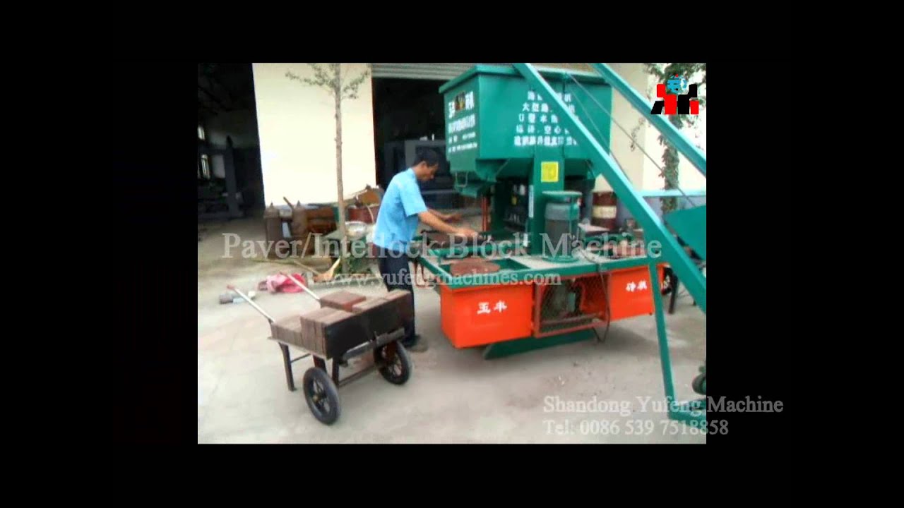 DMYF500 interlocking block making machine, paving block machine