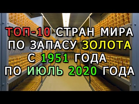 Золотой запас стран мира ТОП-10