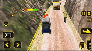 Offroad tuk tuk Auto Rickshaw : New Driving Games - Auto Rickshaw Game #23 Android Game Play