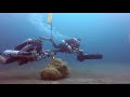 Tec diving ghost net removal