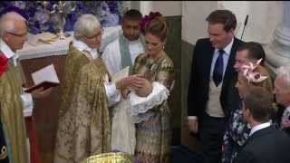 Newborn prince Nicolas of Sweden christening