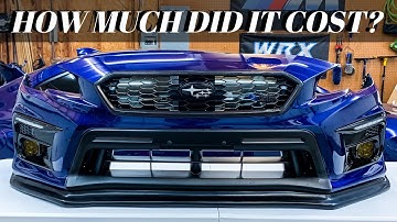 2018+ WRX STI Front Bumper Conversion Cost? | Price Break Down!