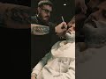 Asmr barber  shaving beard in a italian barber shop sypherpk doppelganger